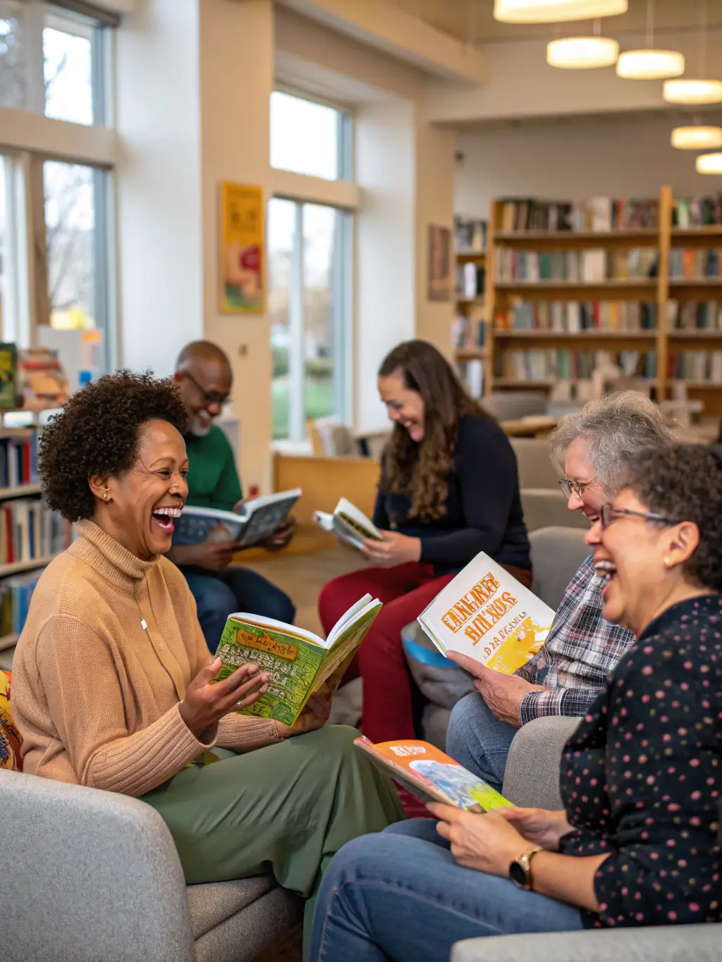 A photo of a Bookisite second-hand book fair, highlighting the organization's efforts to encourage sustainable economy by circulating pre-loved books.